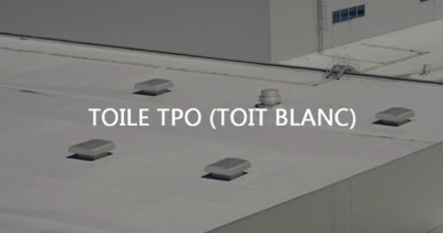 Toile TPO (toit blanc)