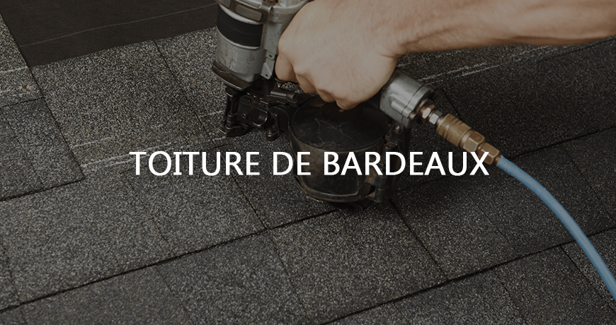 Toiture de bardeaux