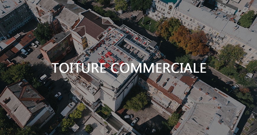 Toiture commerciale