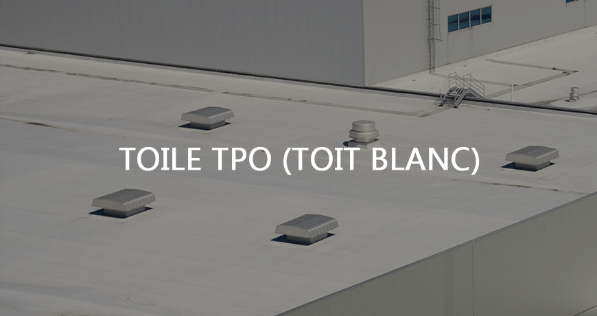 Toile TPO (toit blanc)